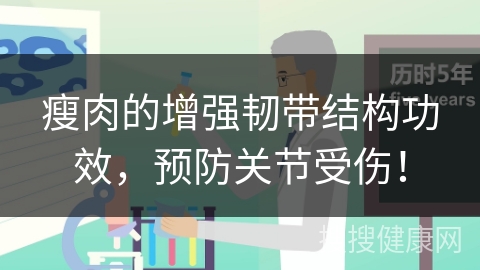 瘦肉的增强韧带结构功效，预防关节受伤！