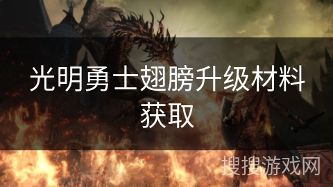 光明勇士翅膀升级材料获取 光明勇士翅膀升级材料获取