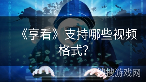 《享看》支持哪些视频格式? 《享看》支持哪些视频格式?