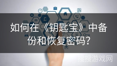 如何在《钥匙宝》中备份和恢复密码？
