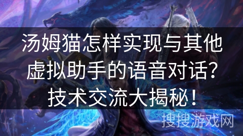汤姆猫怎样实现与其他虚拟助手的语音对话？技术交流大揭秘！