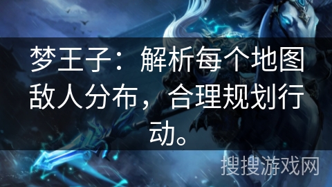梦王子：解析每个地图敌人分布，合理规划行动。