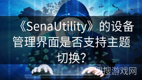 《SenaUtility》的设备管理界面是否支持主题切换？