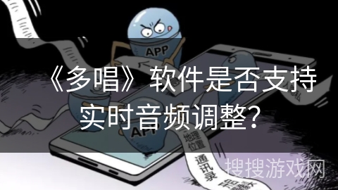 《多唱》软件是否支持实时音频调整？