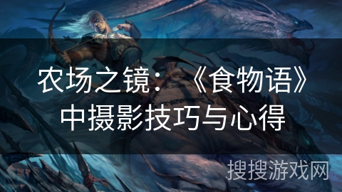 农场之镜：《食物语》中摄影技巧与心得