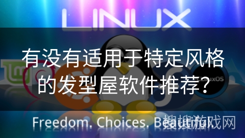 有没有适用于特定风格的发型屋软件推荐？