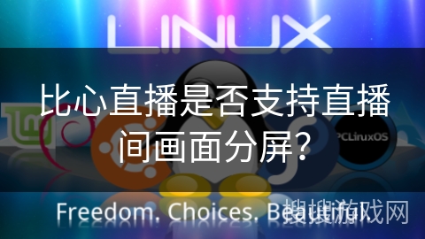 比心直播是否支持直播间画面分屏？