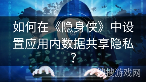 如何在《隐身侠》中设置应用内数据共享隐私？