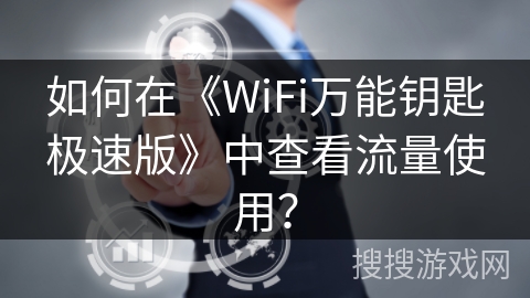 如何在《WiFi万能钥匙极速版》中查看流量使用？