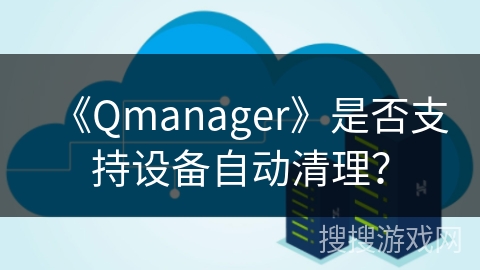 《Qmanager》是否支持设备自动清理？