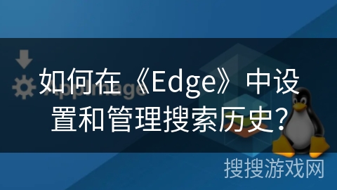 如何在《Edge》中设置和管理搜索历史？