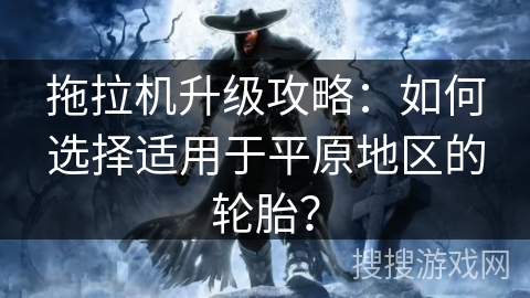 拖拉机升级攻略：如何选择适用于平原地区的轮胎？