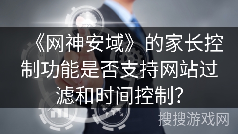 《网神安域》的家长控制功能是否支持网站过滤和时间控制？