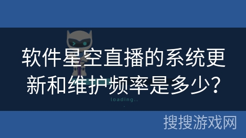 软件星空直播的系统更新和维护频率是多少？