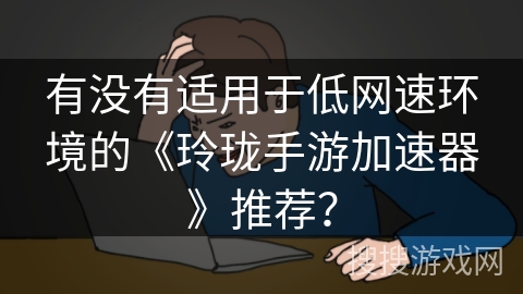 有没有适用于低网速环境的《玲珑手游加速器》推荐？