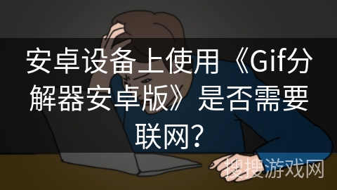 安卓设备上使用《Gif分解器安卓版》是否需要联网？
