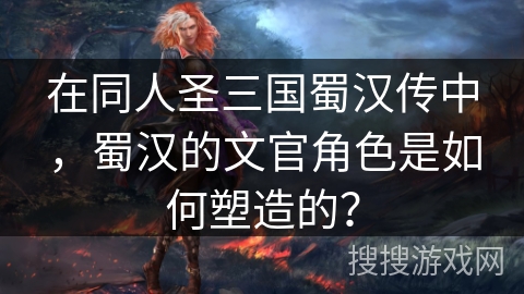 在同人圣三国蜀汉传中，蜀汉的文官角色是如何塑造的？