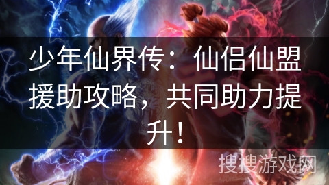 少年仙界传：仙侣仙盟援助攻略，共同助力提升！