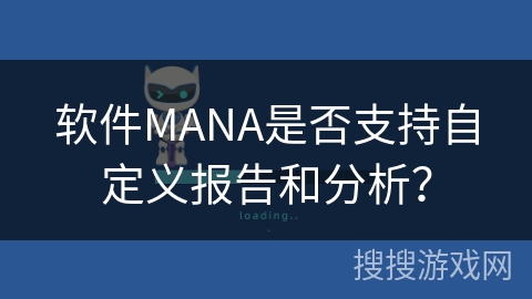 软件MANA是否支持自定义报告和分析? 软件MANA是否支持自定义报告和分析?