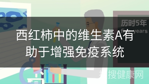 西红柿中的维生素A有助于增强免疫系统