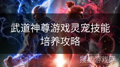 武道神尊游戏灵宠技能培养攻略 武道神尊游戏灵宠技能培养攻略