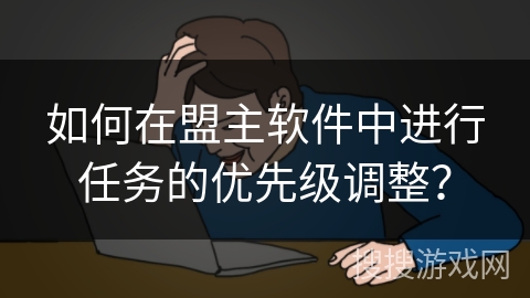 如何在盟主软件中进行任务的优先级调整？