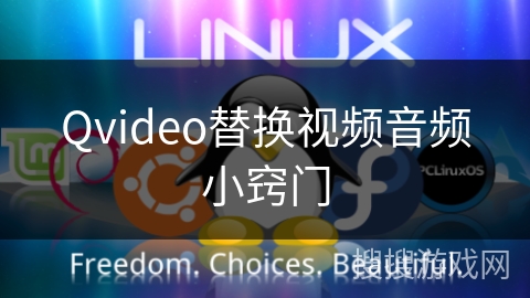 Qvideo替换视频音频小窍门