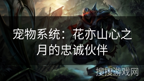 宠物系统：花亦山心之月的忠诚伙伴