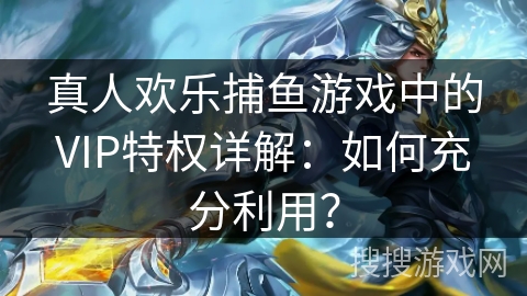 真人欢乐捕鱼游戏中的VIP特权详解：如何充分利用？