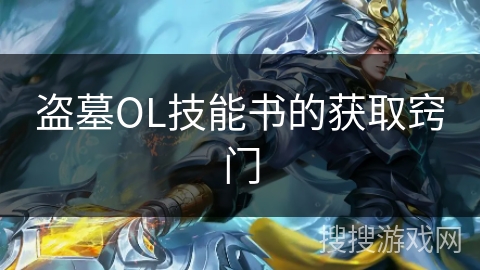 盗墓OL技能书的获取窍门