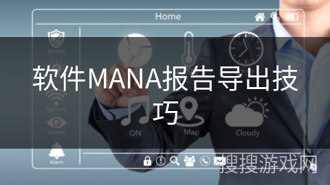 软件MANA报告导出技巧