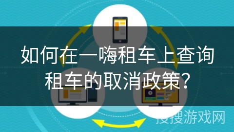 如何在一嗨租车上查询租车的取消政策？