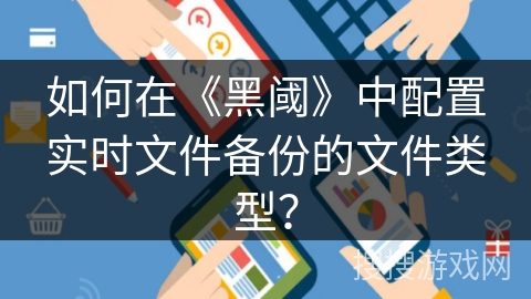 如何在《黑阈》中配置实时文件备份的文件类型？