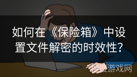 如何在《保险箱》中设置文件解密的时效性？