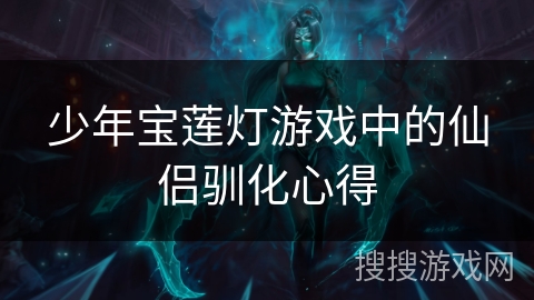 少年宝莲灯游戏中的仙侣驯化心得