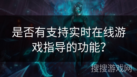 是否有支持实时在线游戏指导的功能? 是否有支持实时在线游戏指导的功能?