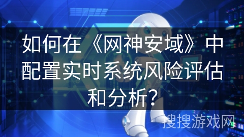 如何在《网神安域》中配置实时系统风险评估和分析？
