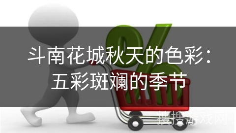 斗南花城秋天的色彩：五彩斑斓的季节