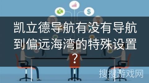 凯立德导航有没有导航到偏远海湾的特殊设置？