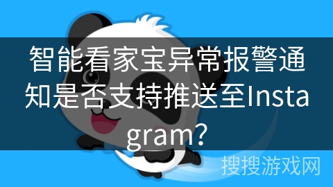 智能看家宝异常报警通知是否支持推送至Instagram？