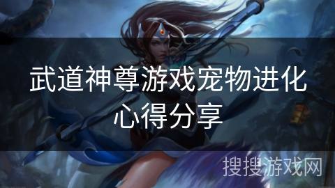 武道神尊游戏宠物进化心得分享