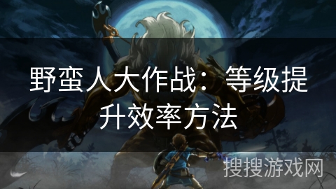 野蛮人大作战：等级提升效率方法