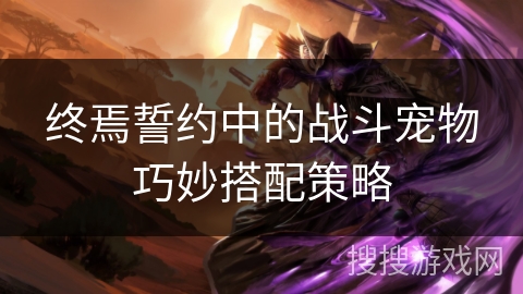 终焉誓约中的战斗宠物巧妙搭配策略