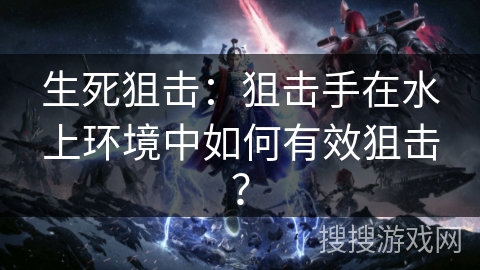 生死狙击:狙击手在水上环境中如何有效狙击? 生死狙击:狙击手在水上环境中如何有效狙击?