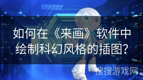 如何在《来画》软件中绘制科幻风格的插图？