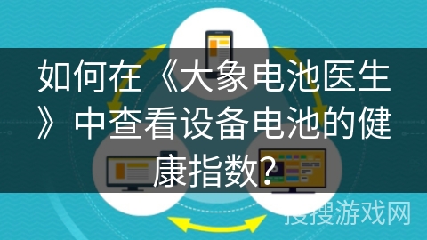 如何在《大象电池医生》中查看设备电池的健康指数？