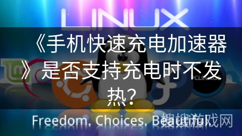 《手机快速充电加速器》是否支持充电时不发热？