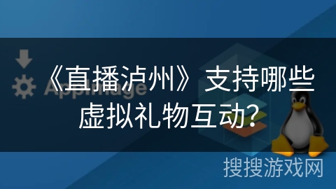 《直播泸州》支持哪些虚拟礼物互动？