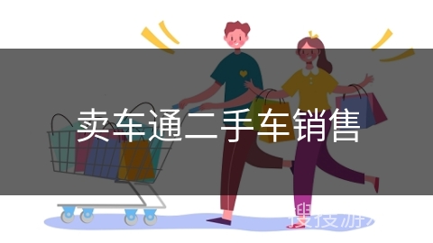 卖车通二手车销售