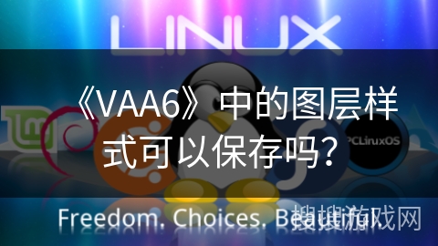 《VAA6》中的图层样式可以保存吗？